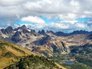 Traversée de la cordillère des Dents de Navarino